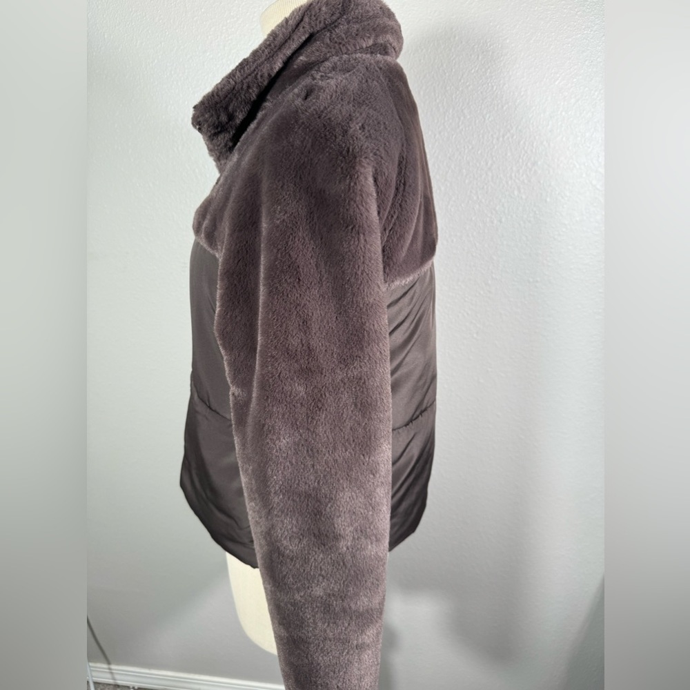 And Now This Women's Puffer Jacket Brown size XSMALL - Picture 8 of 9